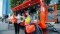 This image shows the activity around the Vitotruck at the Viessmann Wellness Day.
