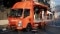 This image shows the Vitotruck at the Viessmann Wellness Day.