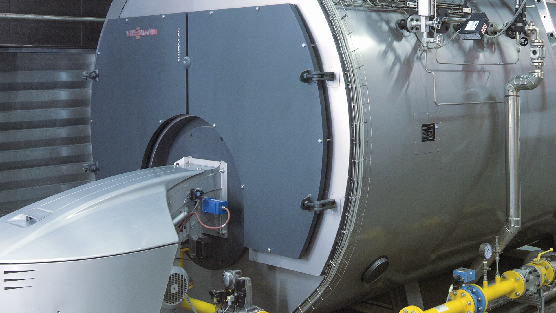 Steam boilers for industrial applications