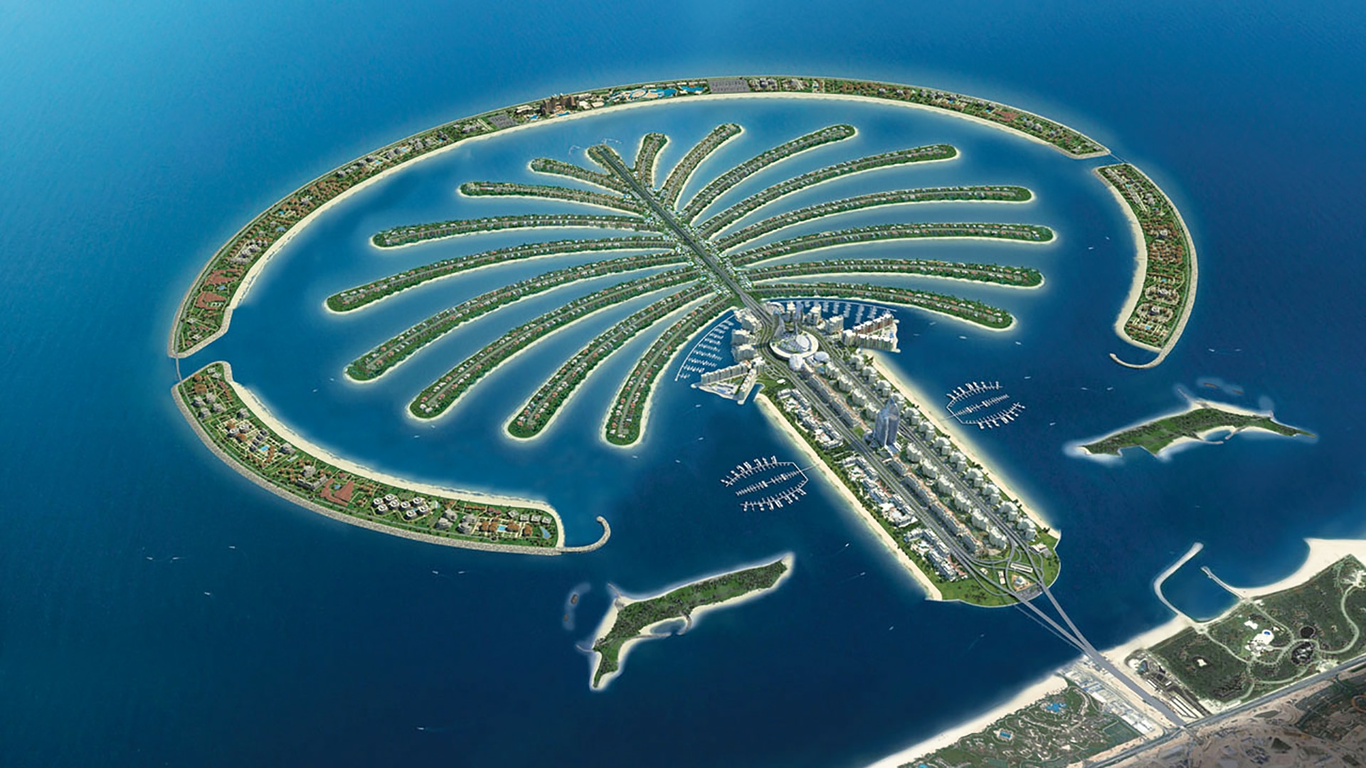 Pulau Palm "The Palm Jumeirah" (Dubai)